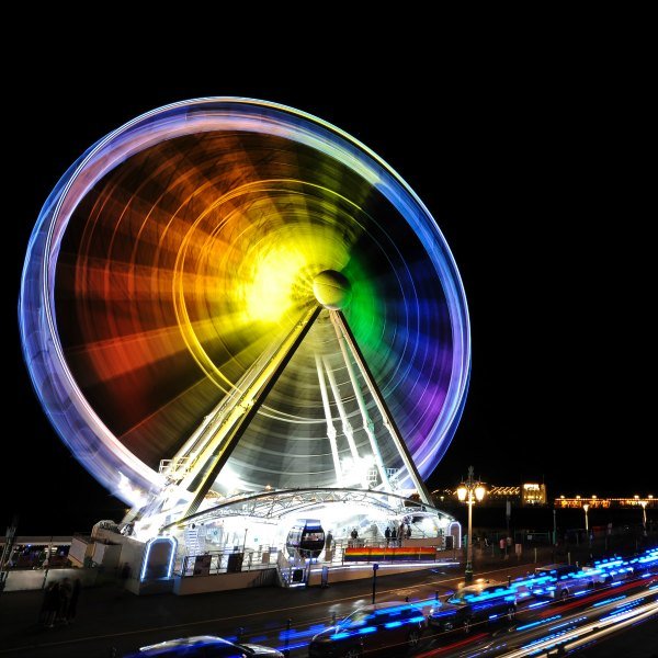 LGBTQ Coloured Brighton Eye